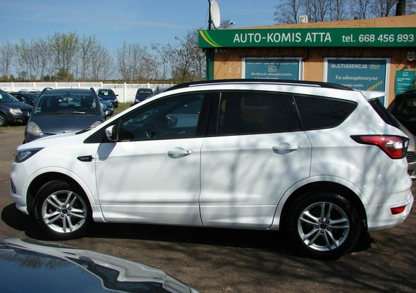 Ford Kuga cena 83900 przebieg: 156000, rok produkcji 2018 z Kańczuga małe 379